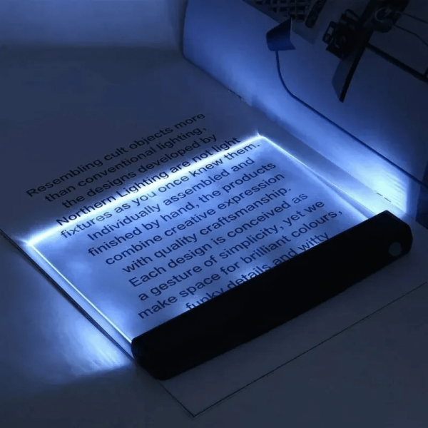 Lampe LED écran plat pour une lecture aisée