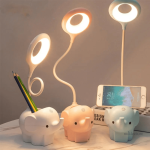 Lampe éléphant à lumière douce pour la lecture