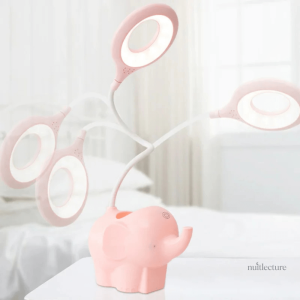 Éléphant lampe de lecture pratique avec USB