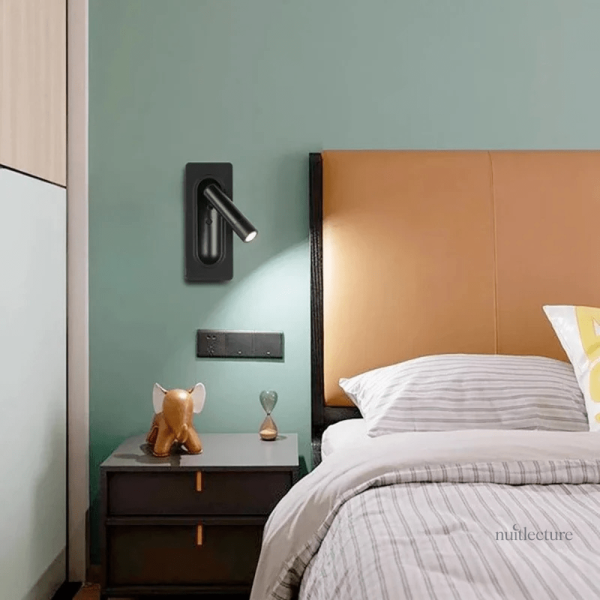 Lampe de lecture encastrée LED, design moderne