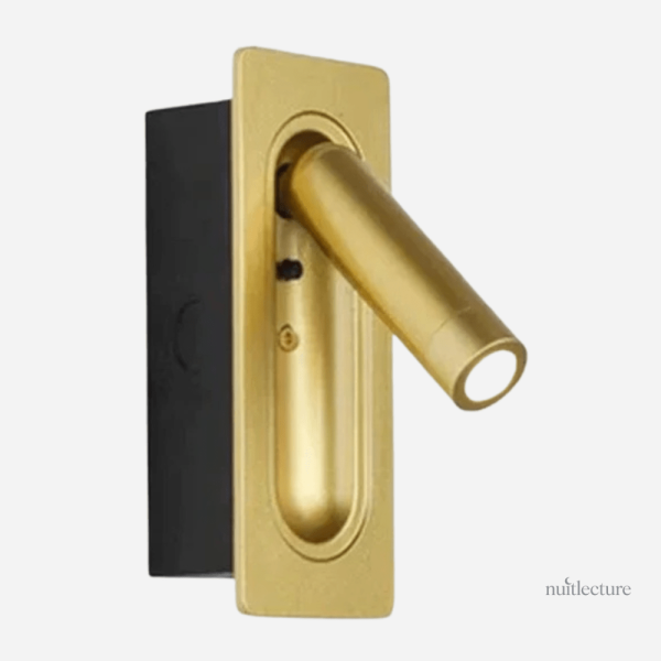 Lampe LED pour lecture, design compact et élégant