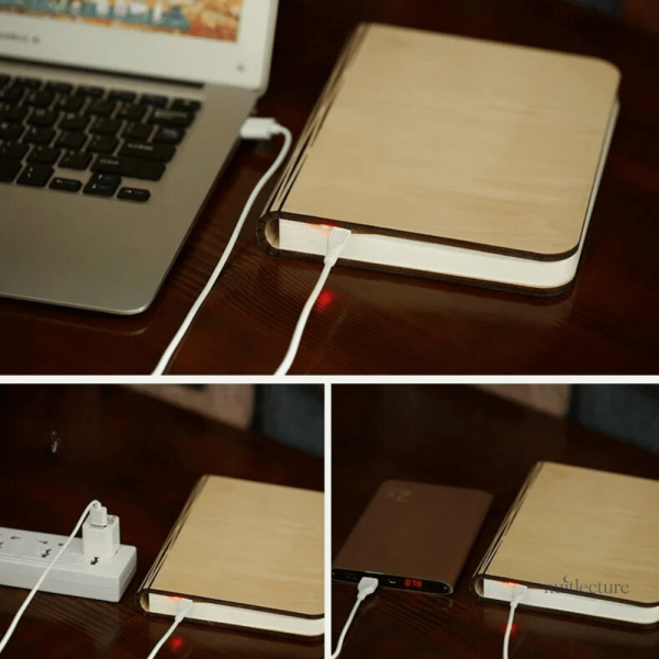 Lampe LED créative, design 3D et rechargeable