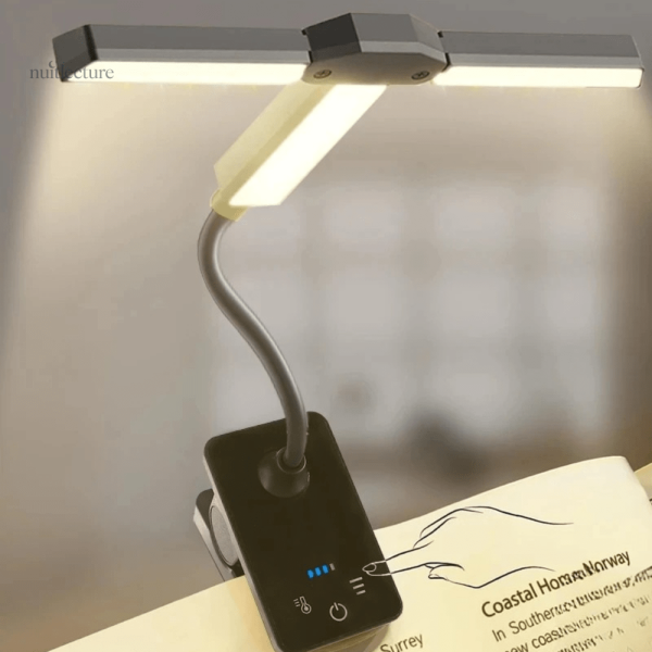 lampe-de-lecture-led-compacte-avec-indicateur-batterie-1 Lampe de lecture LED compacte avec indicateur de batterie