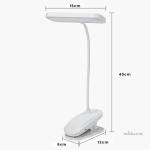 Lampe de lecture LED compacte et rechargeable pour espace réduit