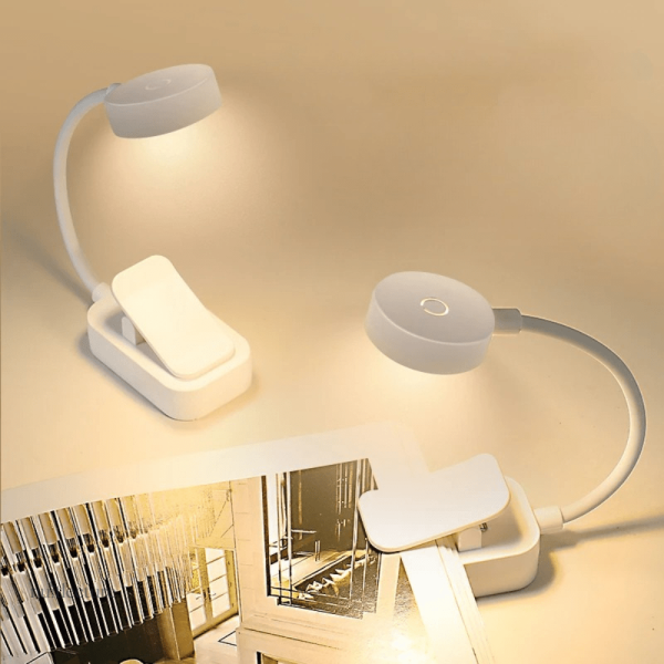Lampe de lecture LED compacte et pratique