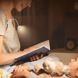 Lampe de lecture rechargeable avec double option d'alimentation