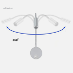 Lampe murale design pour votre lit ou espace de travail