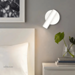 Lampe murale rotative LED pour confort de lecture