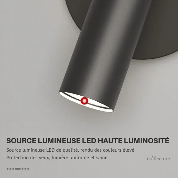 Éclairage de tête de lit LED ajustable