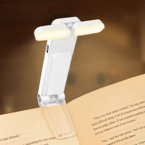 Lampe de lecture rechargeable double LED