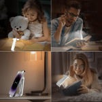 Éclairage LED double pour lecture nocturne