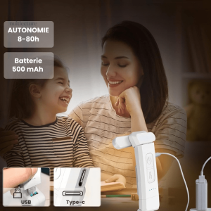 Lampe de lecture moderne avec deux sources lumineuses