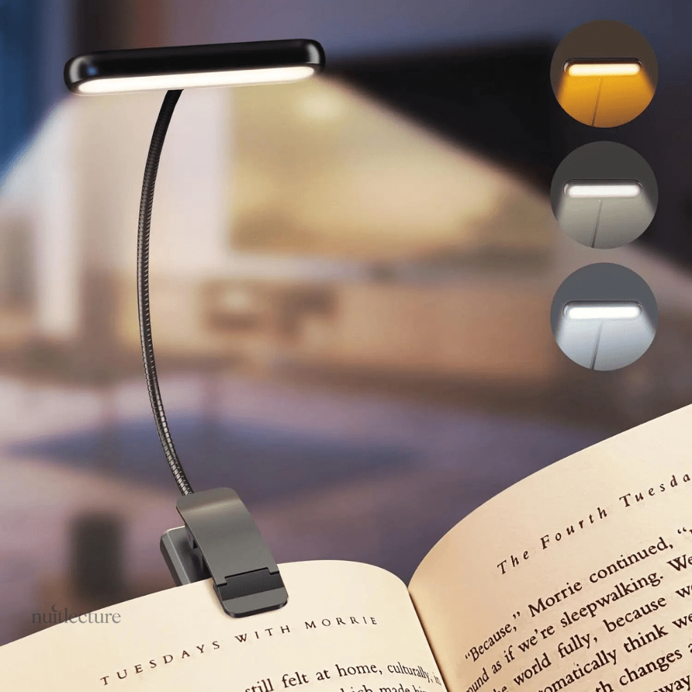 Lampe de lecture rechargeable flexible 14 LED USB