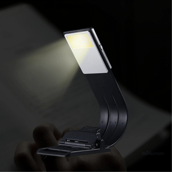 Éclairage rechargeable pour liseuses et livres