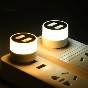 Veilleuse LED pratique pour lecture nocturne