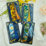 Accessoire de lecture en métal, style floral rétro