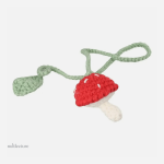 Accessoire de lecture : marque-page en forme de champignon