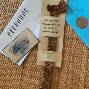 Marque-page au crochet