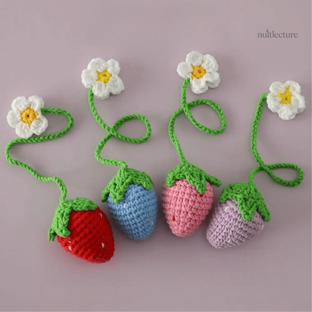 Marque-pages crochet