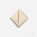 Marque-page en cuir, coin triangle pour passionnés de lecture
