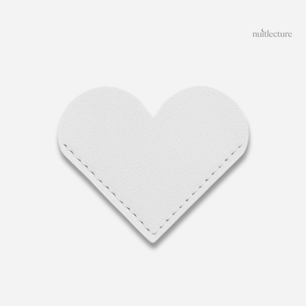 Marque-page avec coin personnalisable et initiales créatives