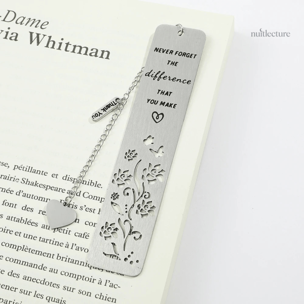 Accessoire de lecture en acier inoxydable durable