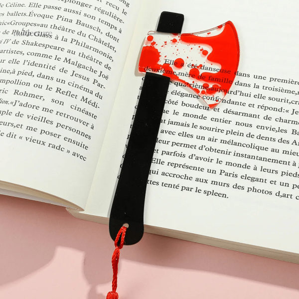 Marque-page en acrylique pour les amateurs de lecture
