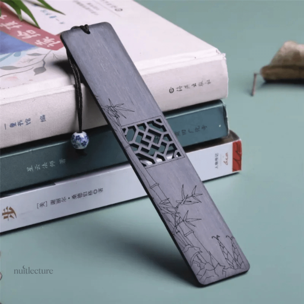 Accessoire de lecture en acajou, style classique et intemporel