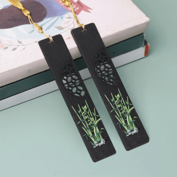 Marque-page en bambou, parfait pour un cadeau original