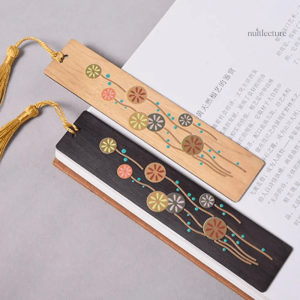 Accessoire de lecture, marque-page en bois durable