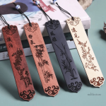 Accessoire de lecture en bois, inspiré par l'art chinois