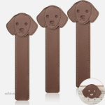 Accessoire de lecture en cuir animal