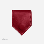Marque-page en cuir souple avec design vintage