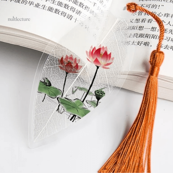 Marque-page original avec peinture de paysages chinois