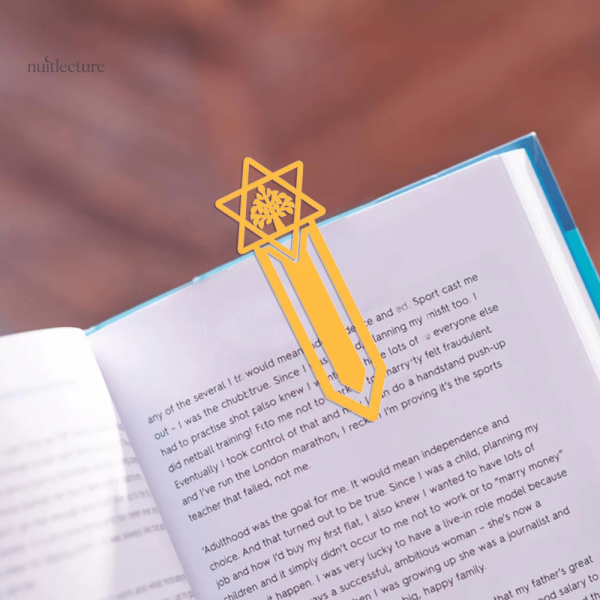 Accessoire de livre en métal, arbre lumineux et raffiné