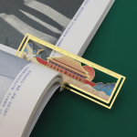 Accessoire de lecture en métal au motif chinois