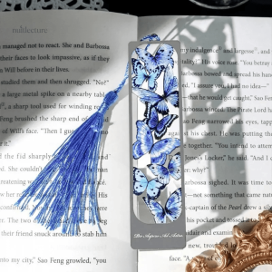 Élégant marque-page en métal pour les passionnés de lecture