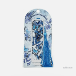 Marque-page stylisé en métal, motif papillon attrayant