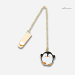 Pendentif séduisant sur un marque-page en métal contemporain