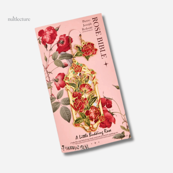 Marque-page métal rose pour sublimer vos lectures