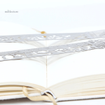 Marque-page design coréen en métal, idéal pour cadeaux