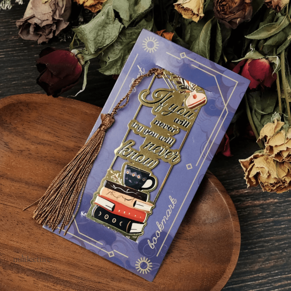 Marque-page Trône de mots pour passionnés de livres