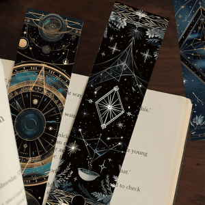 Marque-pages originaux avec designs célestes