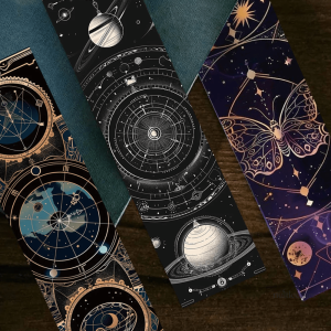 Accessoire de lecture avec motifs galactiques