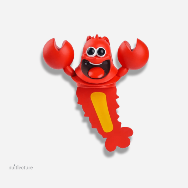 Marque-page en plastique design homard, original et pratique