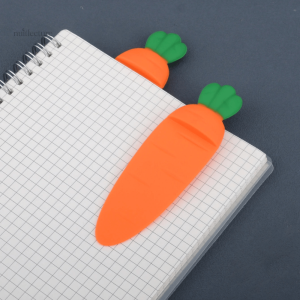 Marque-page en silicone - La carotte littéraire