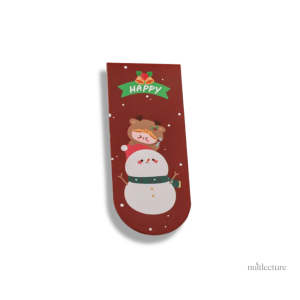 Marque-page magnétique festif pour Noël