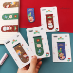 Marque-page Noël avec design de flocon de neige