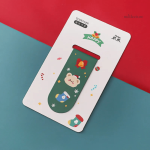 Marque-page magnétique avec illustration de Père Noël