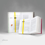 Accessoire de lecture : marque-page élastique unique